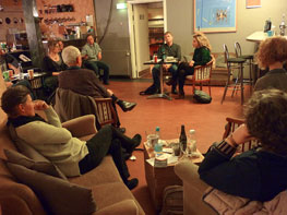 Café Litnet med Dy Plambeck og Finn Wiedemann